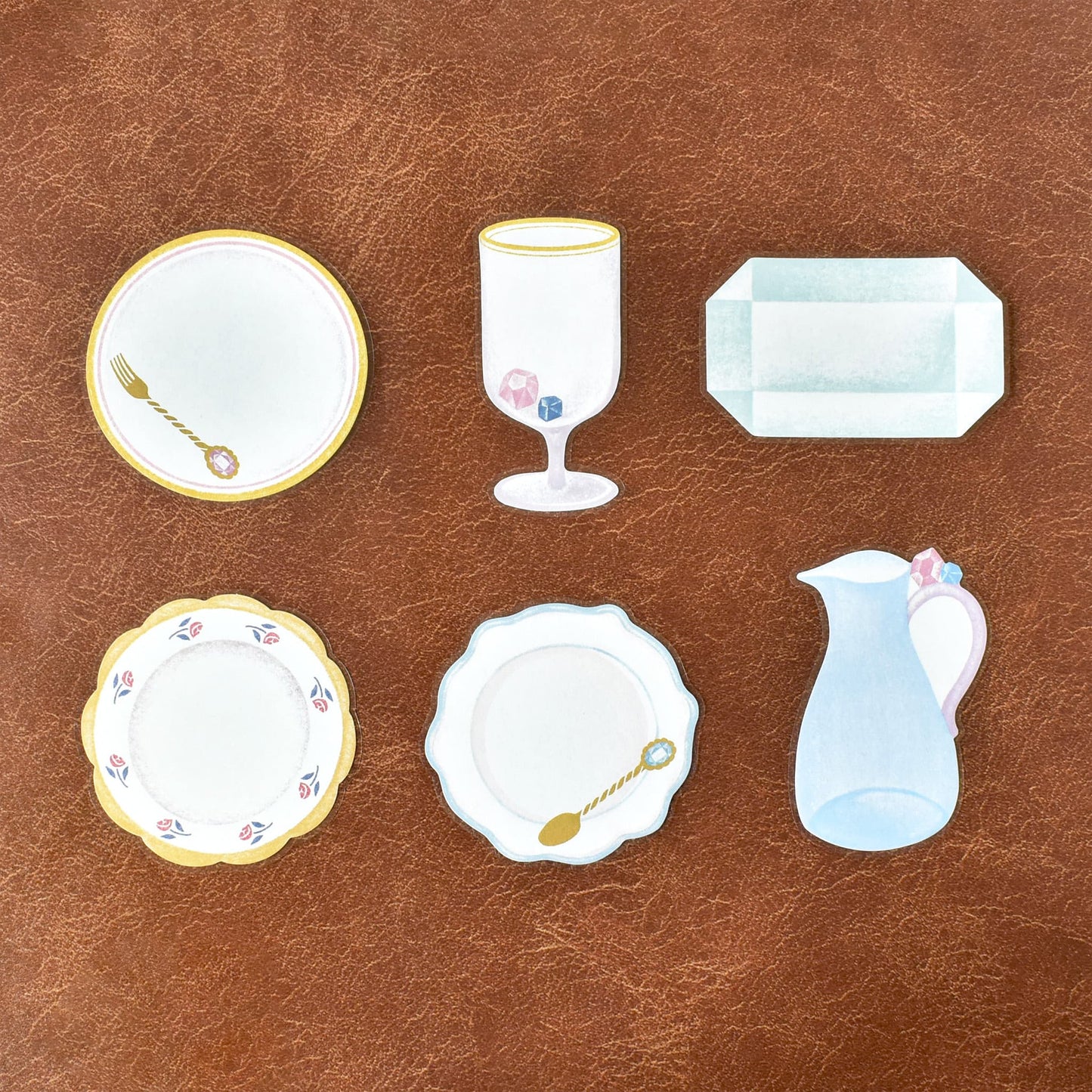 Papier Platz x A La Carudou Sticky Memo Paper - Gem Kissaten