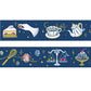 Papier Platz x A La Cardo Gold Foil Washi Tape, 2 designs