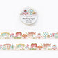 Papier Platz x A La Cardo Gold Foil Washi Tape - Alice's Tea Party