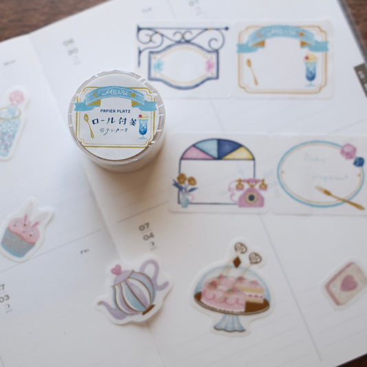 Papier Platz x A La Carudou Sticky Memo Roll - Gem Kissaten