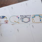 Papier Platz x A La Carudou Sticky Memo Roll - Gem Kissaten