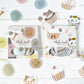Papier Platz x Tobimatsu Shoichiro Gold Foil Sticker Packet, 2 designs