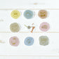 Papier Platz x Tobimatsu Shoichiro Gold Foil Sticker Packet, 2 designs