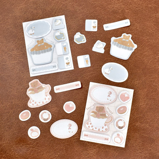 Papier Platz x Tobimatsu Shoichiro Mini Fusen Sticky Notes, 2 designs