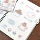 Papier Platz x Tobimatsu Shoichiro Mini Fusen Sticky Notes, 2 designs