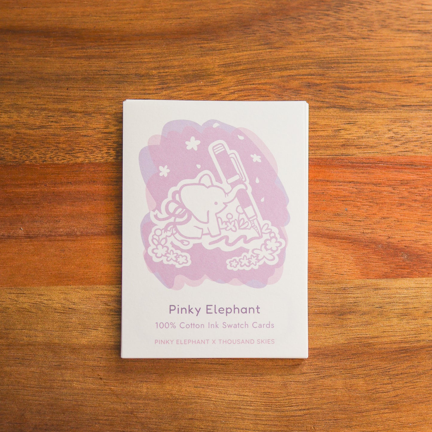 Pinky Elephant x Thousand Skies Ink Card Set