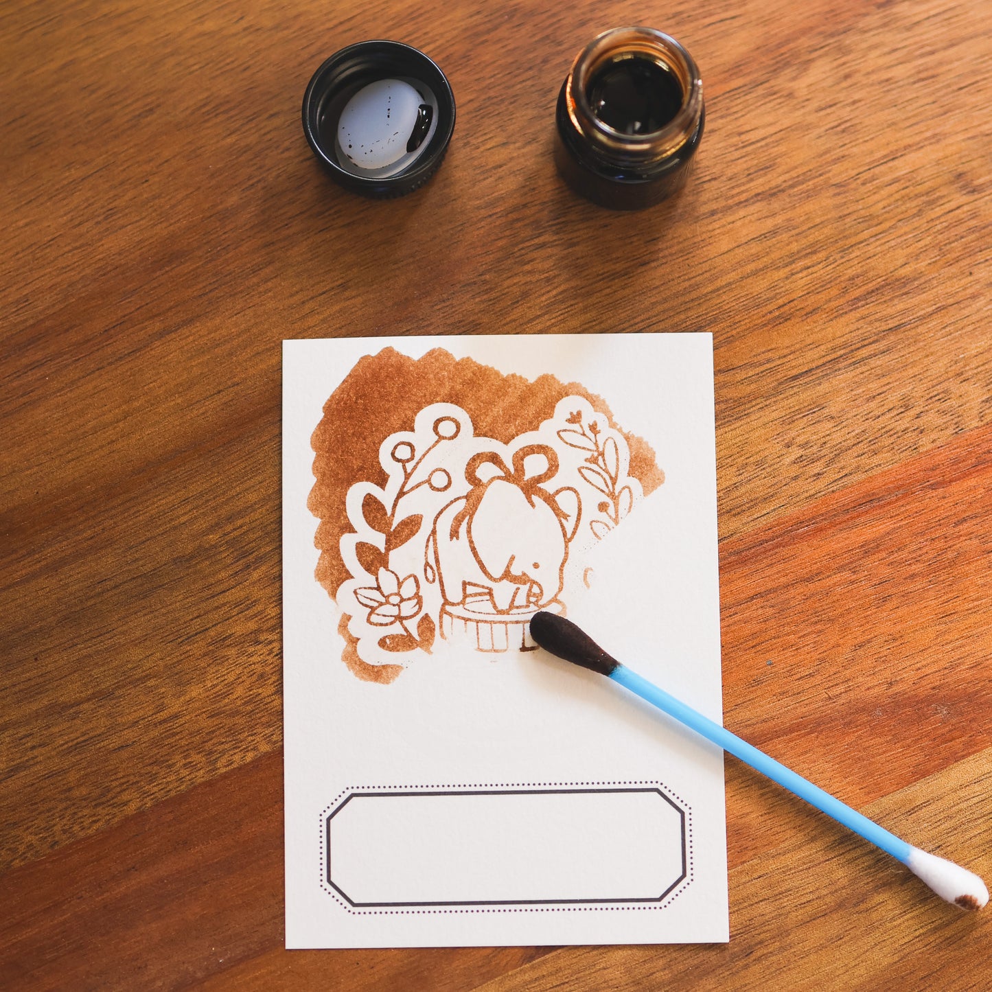 Pinky Elephant x Thousand Skies Ink Card Set