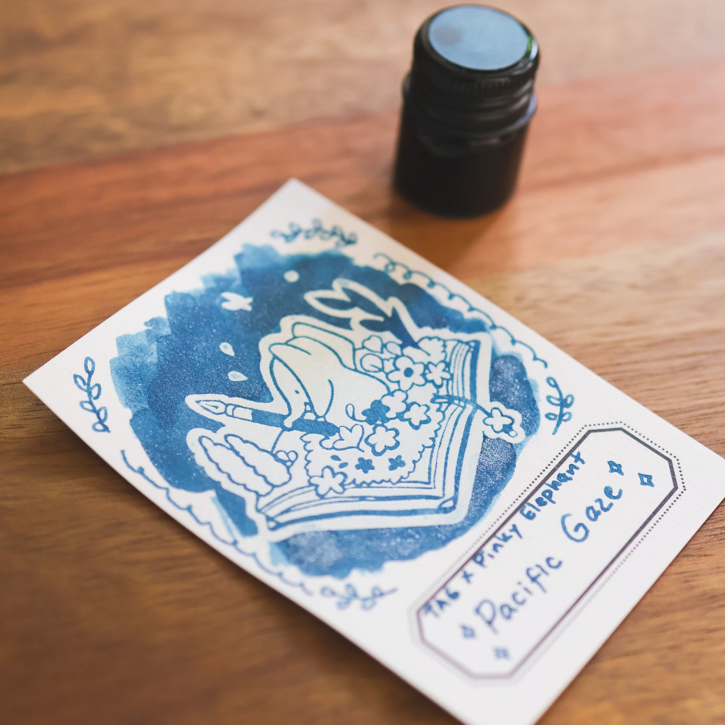 Pinky Elephant x Thousand Skies Ink Card Set