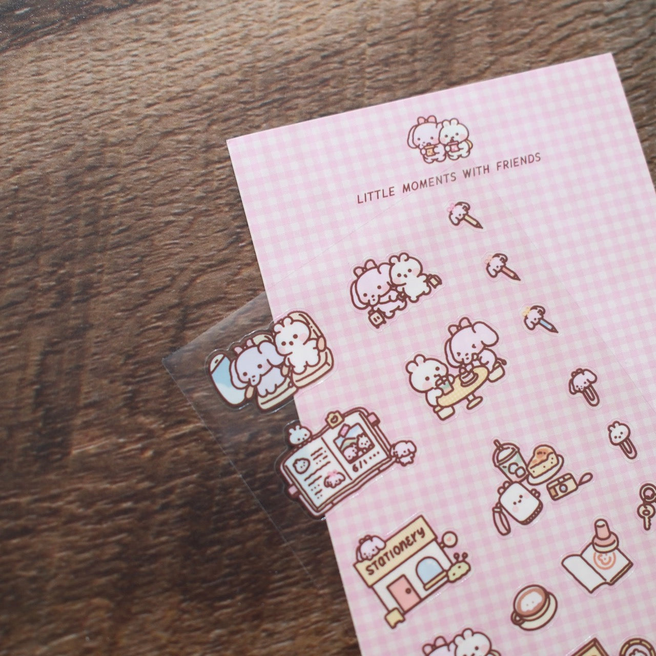 Pinky Elephant x 2jing2jing Sticker - Little Moments with Friends, Exclusive