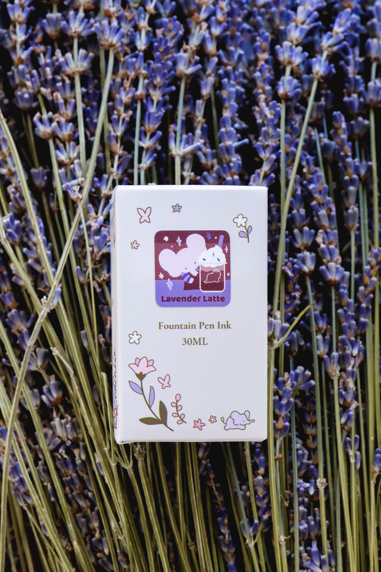 Pinky Elephant x Thousand Skies x Tono & Lims Bottled Ink - Lavender Latte