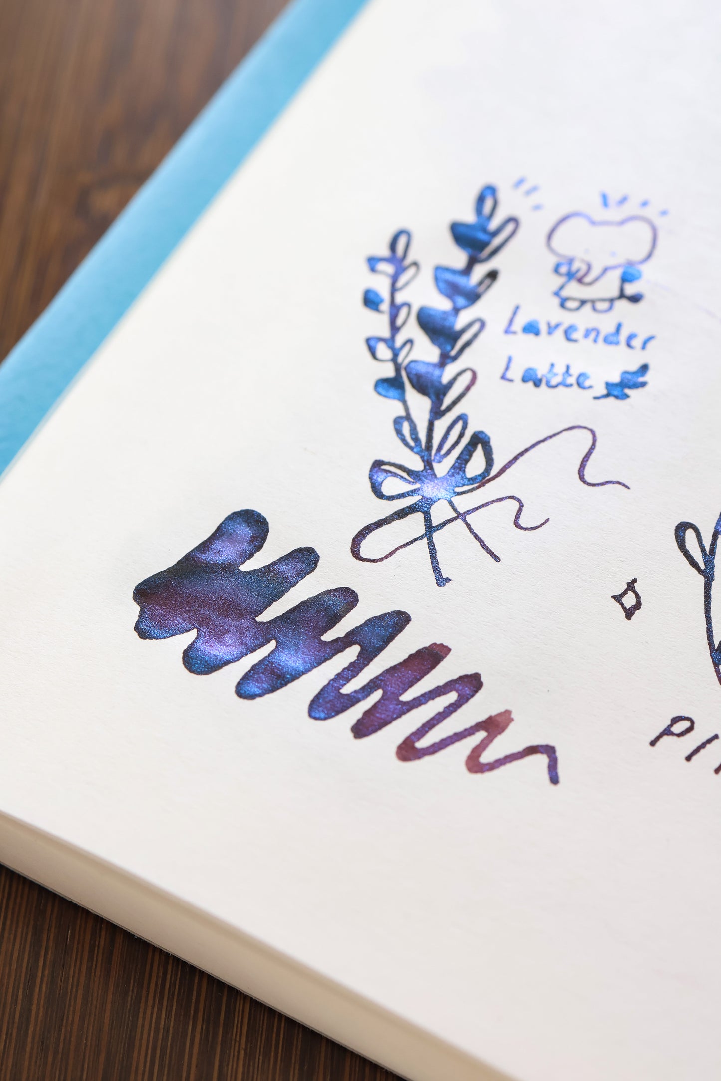 Pinky Elephant x Thousand Skies x Tono & Lims Bottled Ink - Lavender Latte