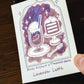 Pinky Elephant x Thousand Skies Ink Swatch Card Set - Lavender Latte