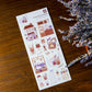 Pinky Elephant x Thousand Skies Washi Sticker Sheet - Lavender Cafe
