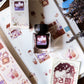 Pinky Elephant x Thousand Skies Washi Sticker Sheet - Lavender Cafe