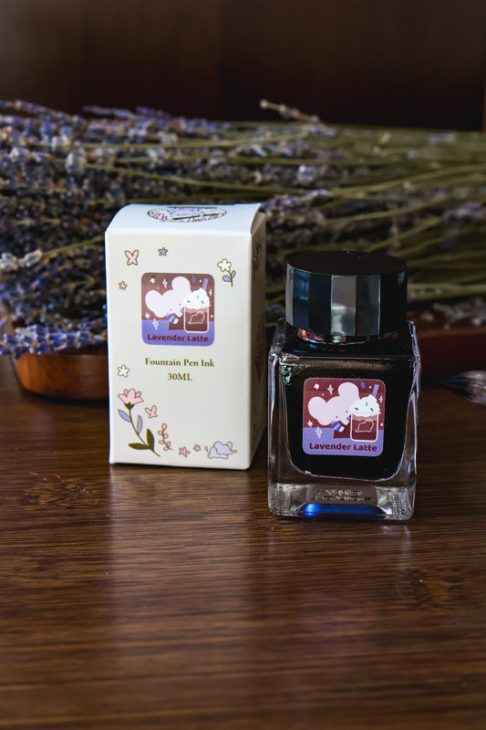 Pinky Elephant x Thousand Skies x Tono & Lims Bottled Ink - Lavender Latte