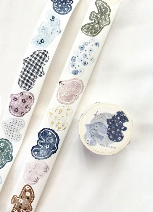 Pion "Flying Birds" Kiss-cut Washi Tape