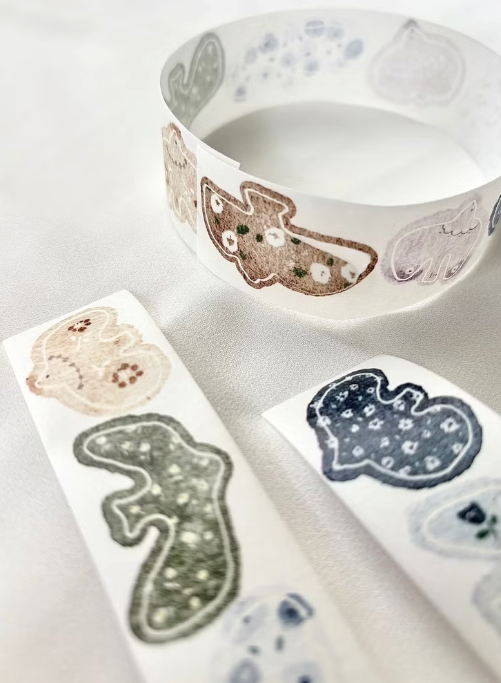 Pion "Flying Birds" Kiss-cut Washi Tape