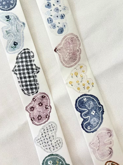 Pion "Flying Birds" Kiss-cut Washi Tape