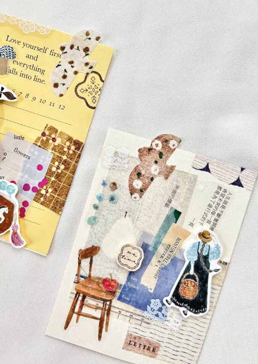 Pion "Flying Birds" Kiss-cut Washi Tape