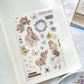 Pion Print-On Stickers - Bloom, 3 designs/packet