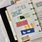 Pion Slim Washi Tape, Cat on the Rug, 2 designs