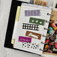 Pion Slim Washi Tape, Cat on the Rug, 2 designs