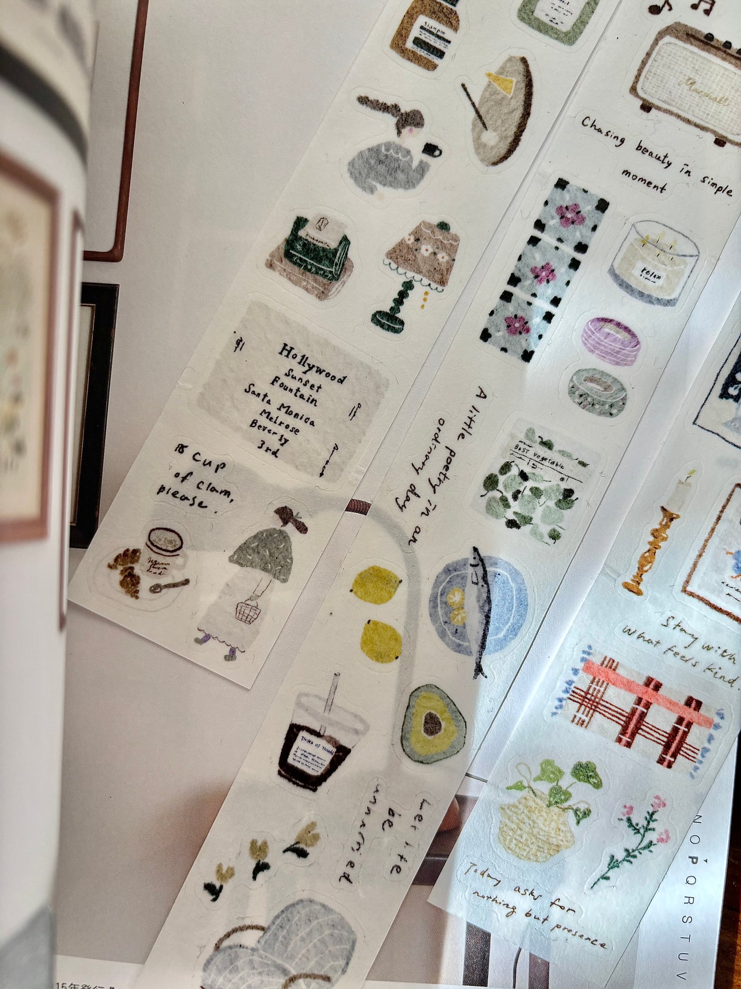Pion "Cozy Mood" Kiss-Cut Washi Tape