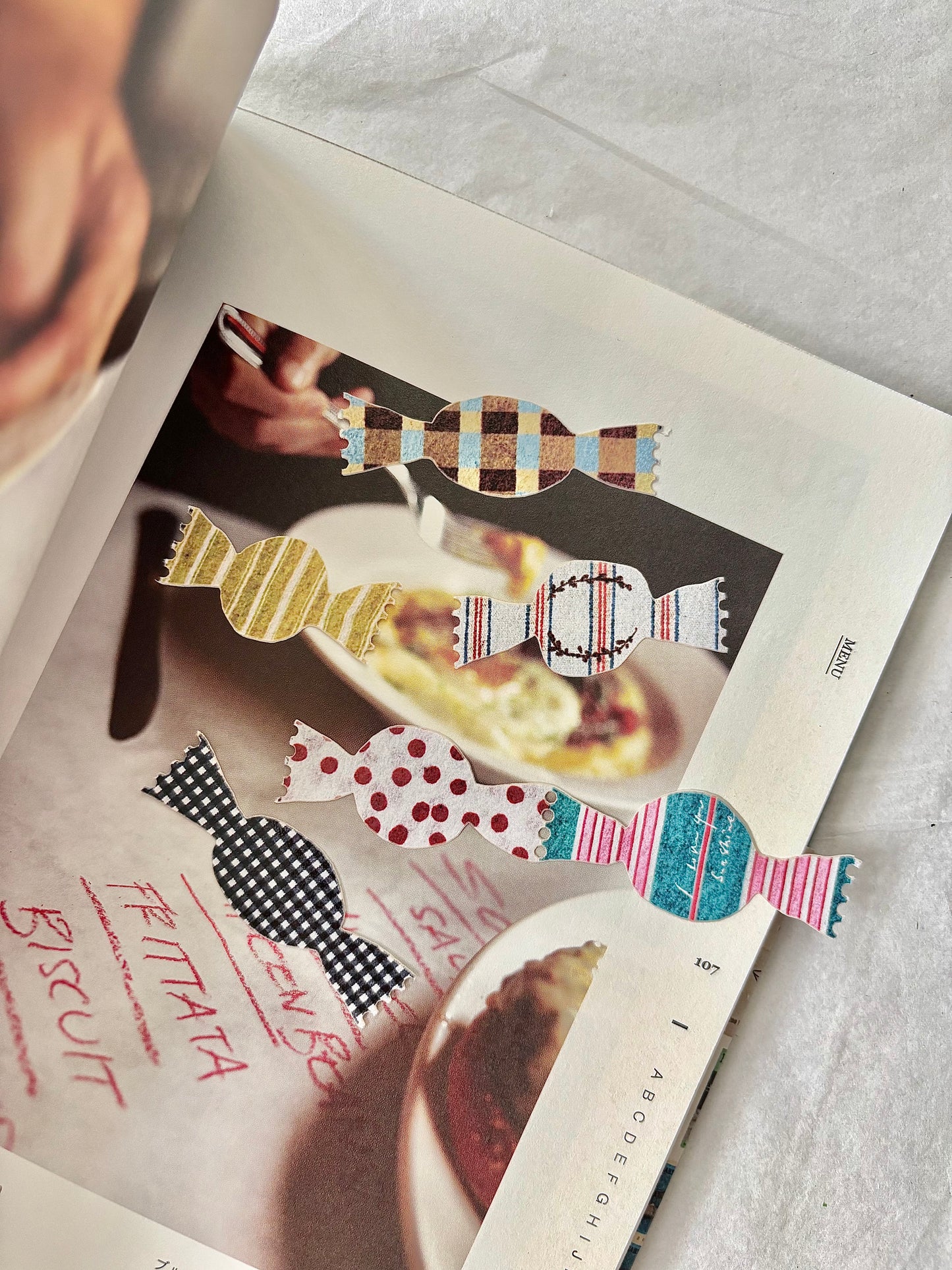 Pion Die-cut Washi Tape - Candy