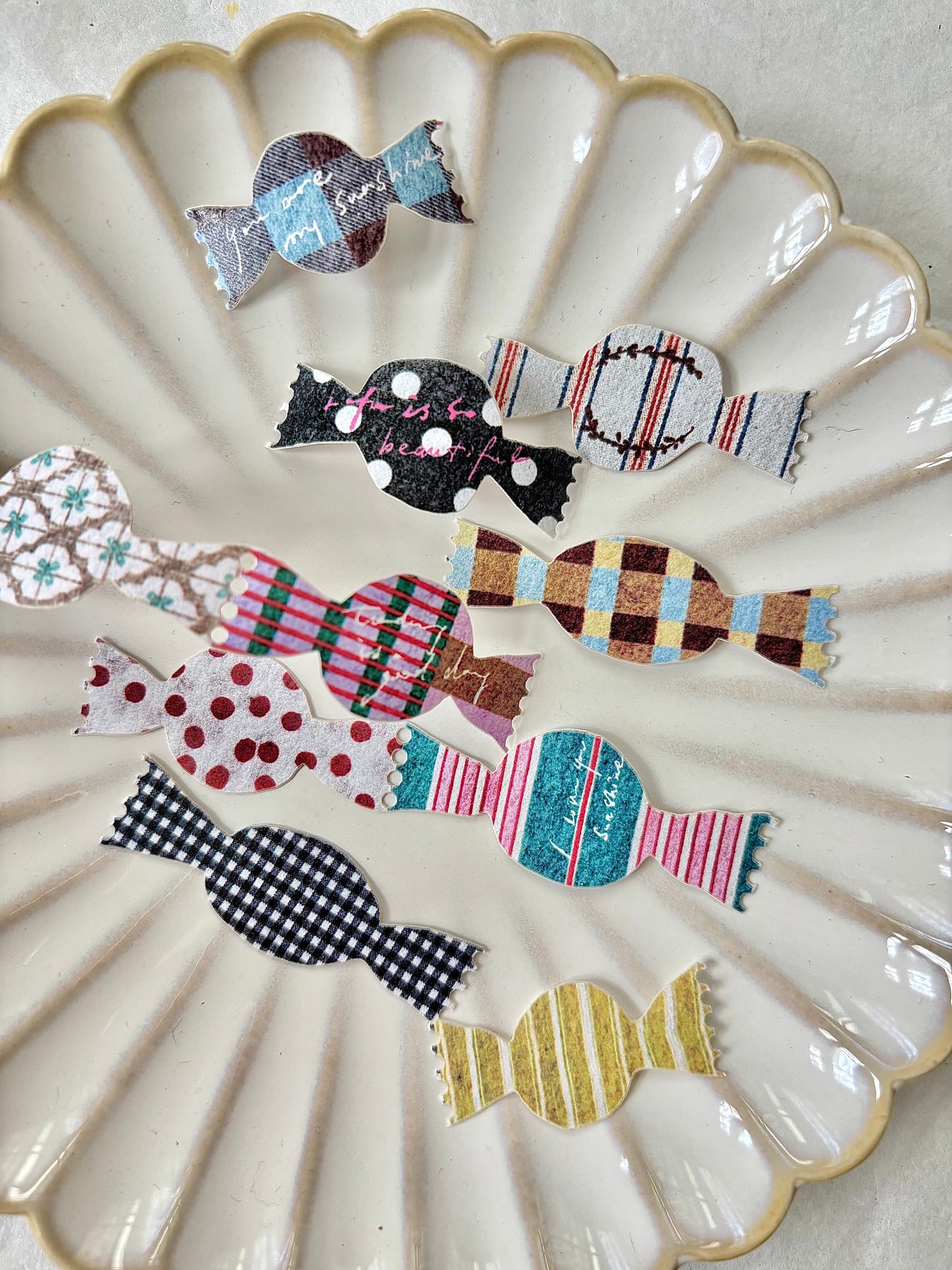 Pion Die-cut Washi Tape - Candy
