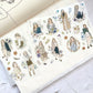 Pion Print-On Stickers - Elegance, 3 designs/packet