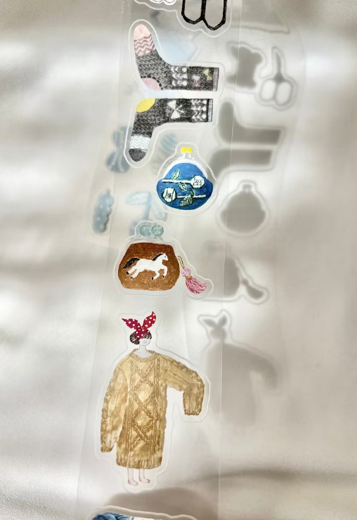 Pion "Fabric" Kiss-Cut Clear PET Tape