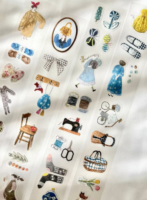 Pion "Fabric" Kiss-Cut Clear PET Tape