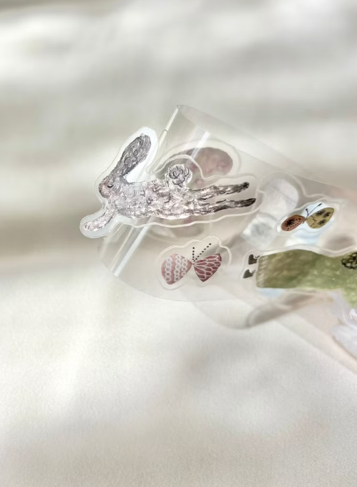 Pion "Fabric" Kiss-Cut Clear PET Tape