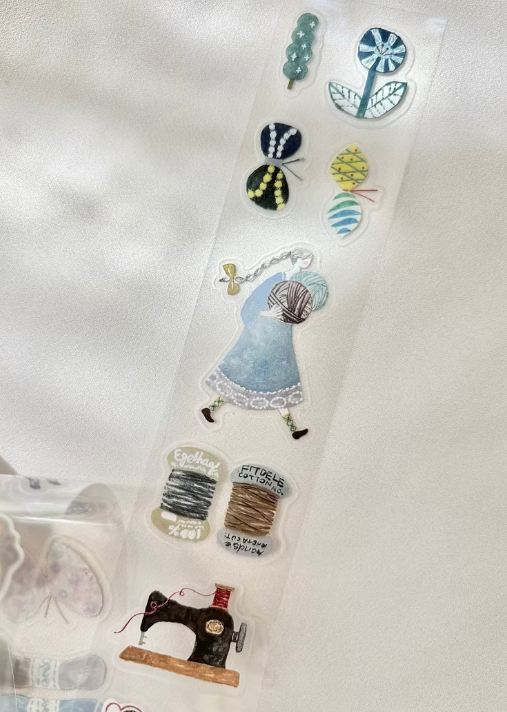 Pion "Fabric" Kiss-Cut Clear PET Tape