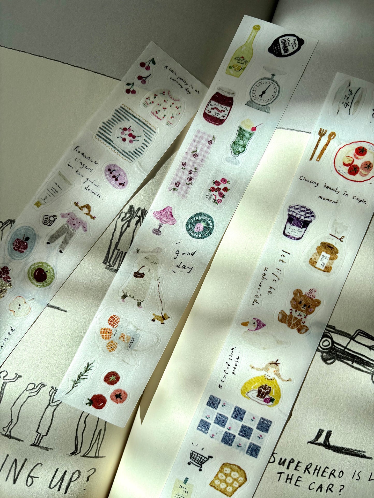 Pion "Fruit" Kiss-Cut Washi Tape