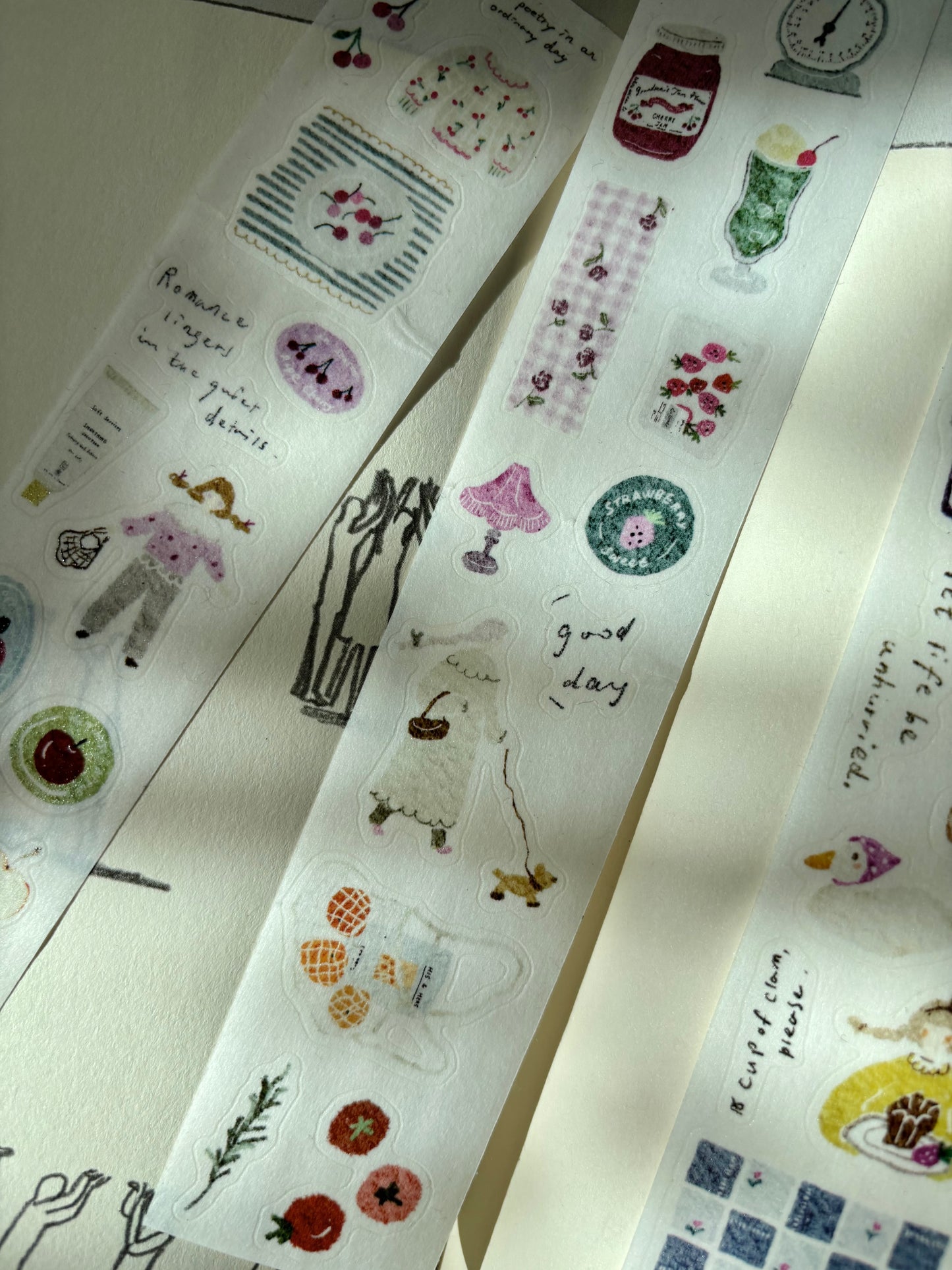 Pion "Fruit" Kiss-Cut Washi Tape