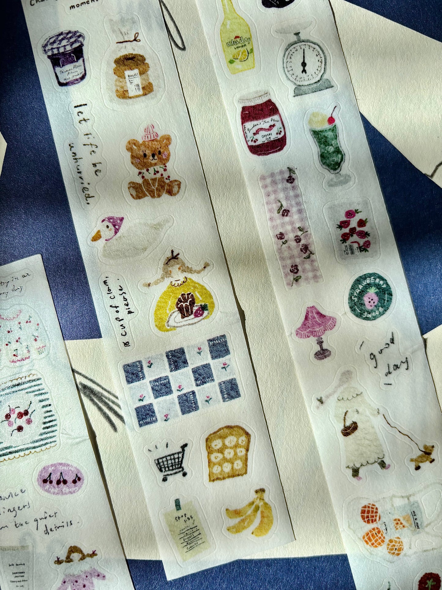 Pion "Fruit" Kiss-Cut Washi Tape