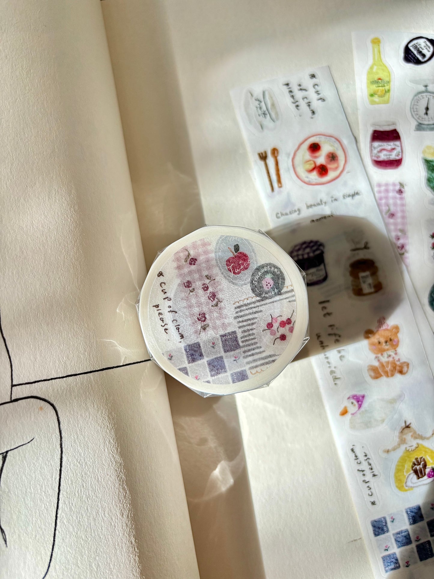 Pion "Fruit" Kiss-Cut Washi Tape