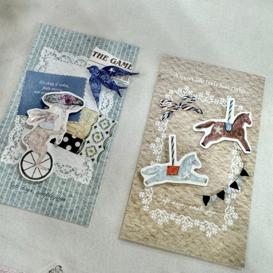 Pion Memo Card Set - Lace Frame
