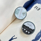 Pion Slim Washi Tape, 2 designs