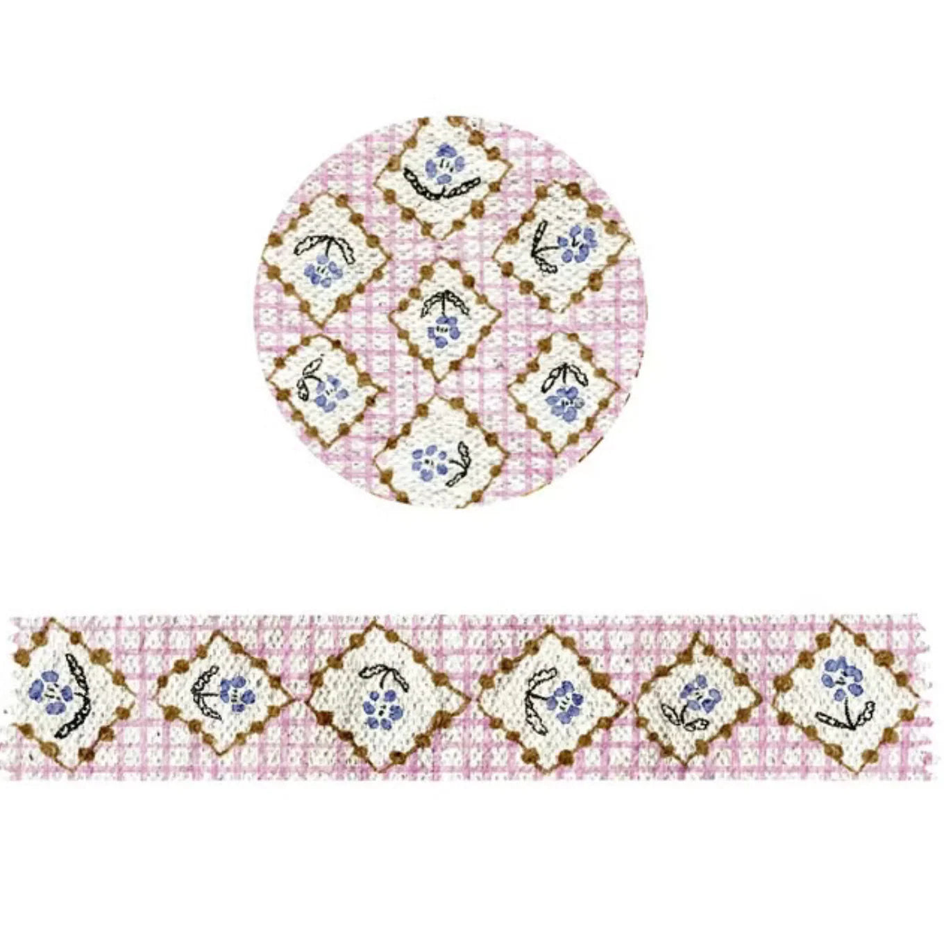 Pion Small Washi Tape - Ribbon Deco Tapes, 5 designs