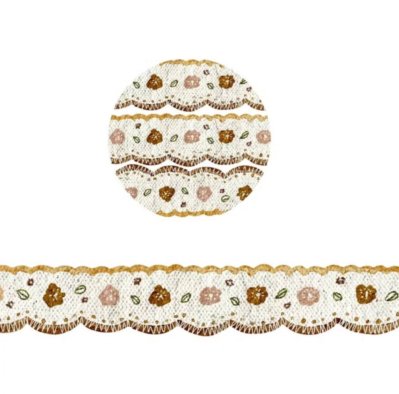 Pion Small Washi Tape - Ribbon Deco Tapes, 5 designs