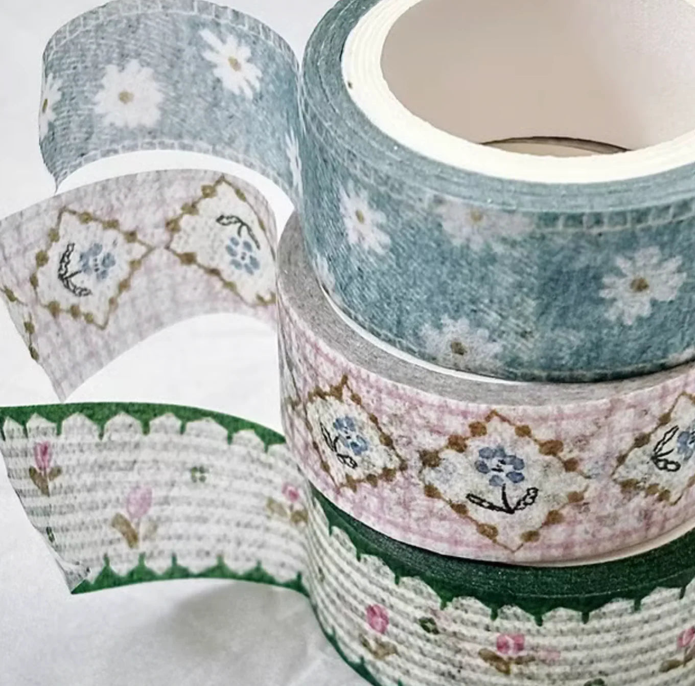 Pion Small Washi Tape - Ribbon Deco Tapes, 5 designs