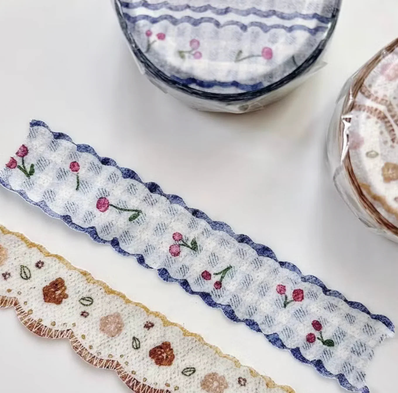 Pion Small Washi Tape - Ribbon Deco Tapes, 5 designs