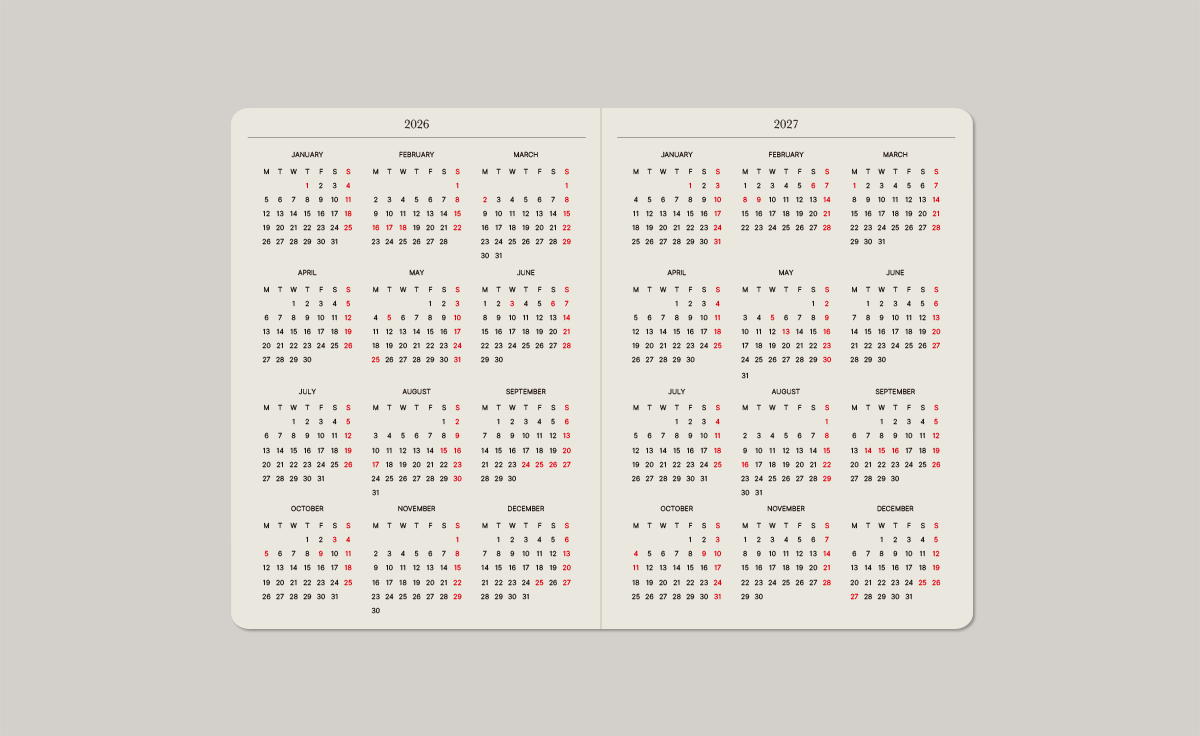 Point Of View 2026 Diary Duo Book