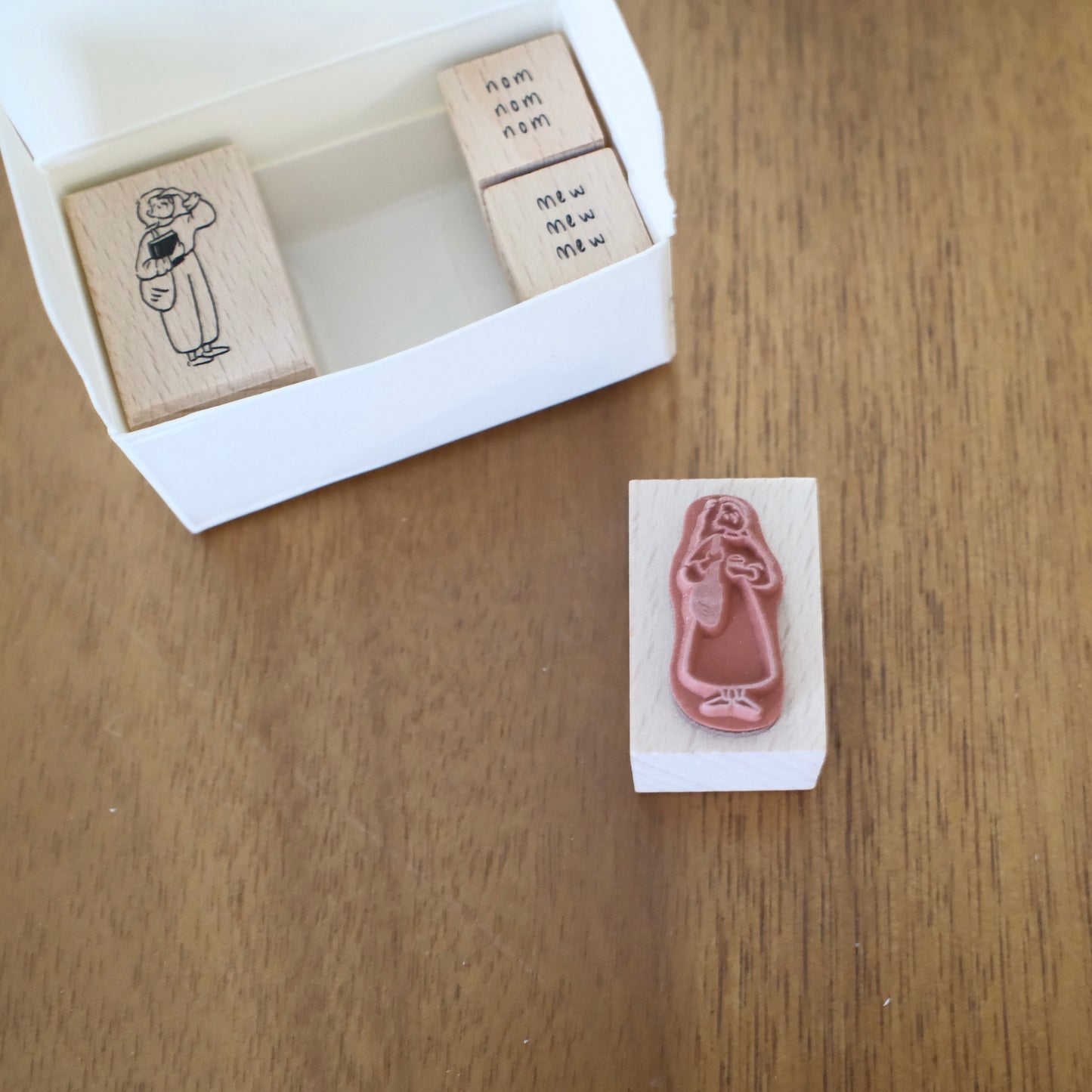 rabch.jpg x Yamadoro Rubber Stamp Set - En Route