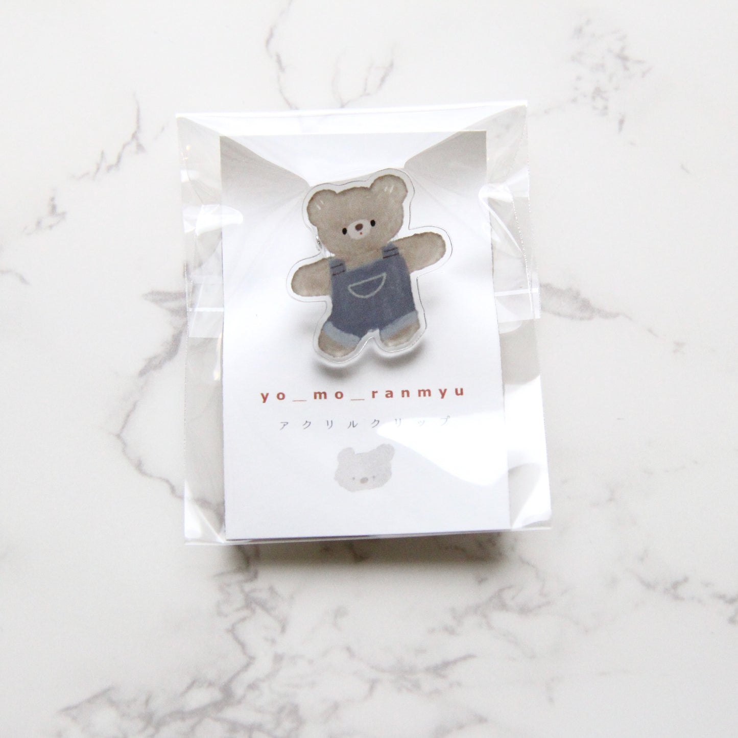 ranmyu Acrylic Clips - Bear Collection I