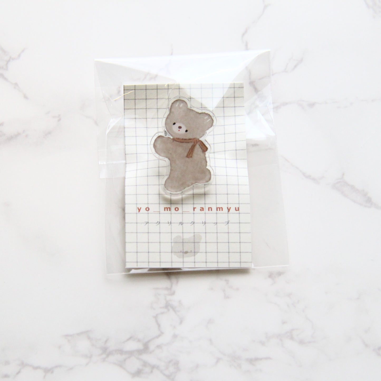 ranmyu Acrylic Clips - Bear Collection I