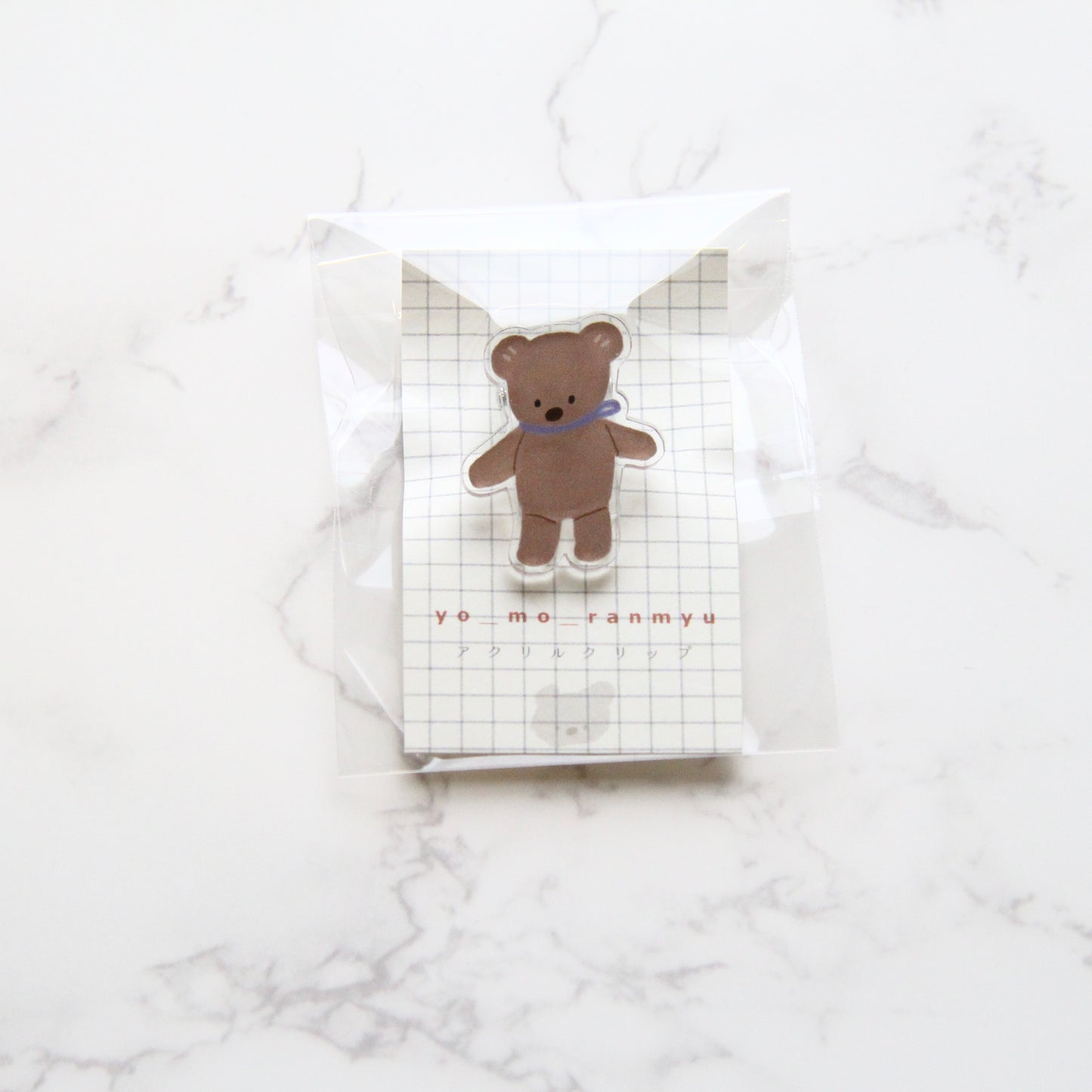 ranmyu Acrylic Clips - Bear Collection I