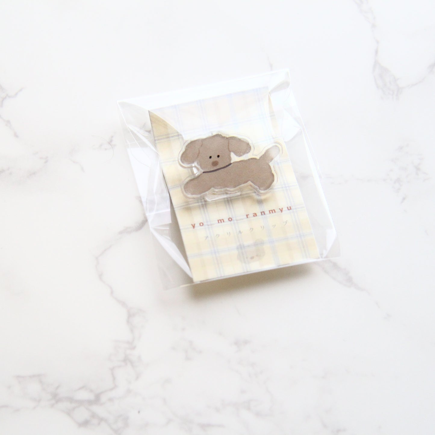 ranmyu Acrylic Clips - Bunny and Dog Collection